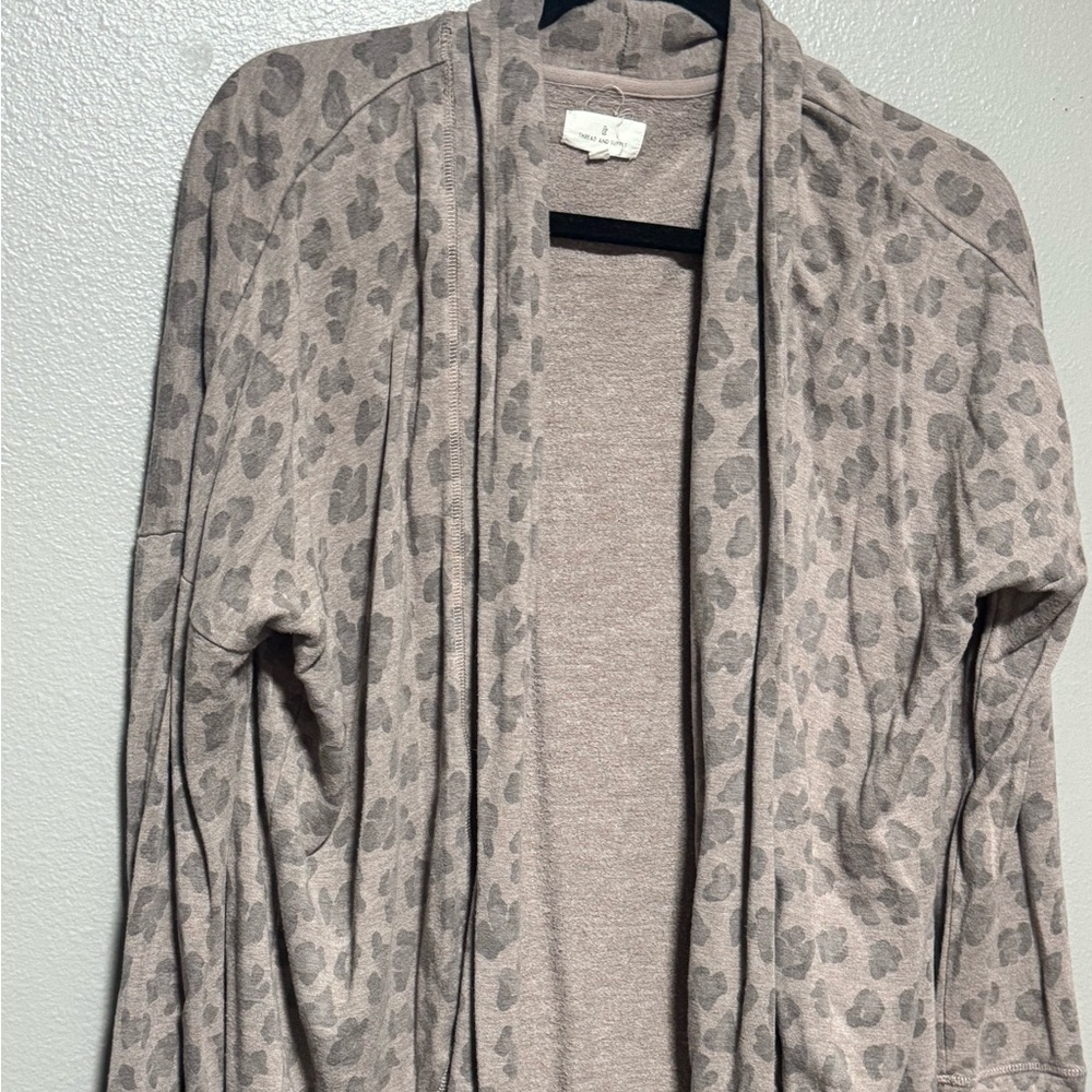 Leopard Print Cardigan